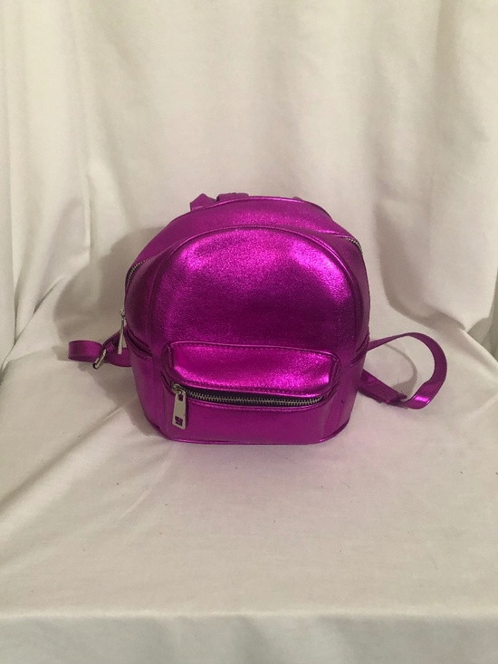 Street Level Handbags - Street Level Fuschia Backpack